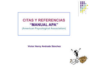 Manual APA