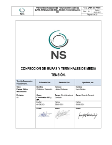 32.3 GASP-SST-PR091 Procedimiento de Confeccion de Mufas