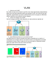 VLANs Explicadas: Configuración y Diferencias de Subredes