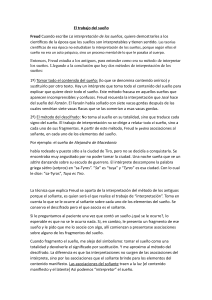 El trabajo del sueño de Freud: Interpretación y contenido manifiesto