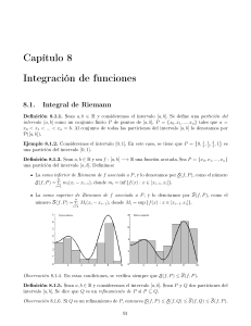 Tema 4 - Integración de funciones