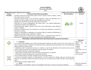 Expres-arte con el cuerpo: Plan de Lección de 5º Grado