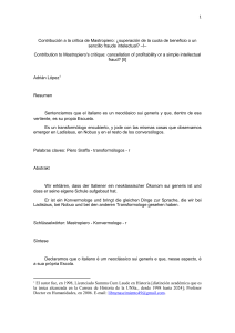 207. Contribution to Mastropiero's critique: cancellation of profitability or a simple intellectual fraud? [I] – 207. Contribución a la crítica de Mastropiero: ¿superación de la cuota de beneficio o un sencillo fraude intelectual? [I]