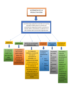 Alternativas Etapa Productiva SENA: Diagrama de Flujo