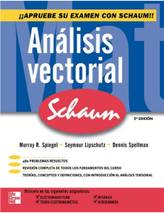 Analisis Vectorial 2oedicion Murray R Sp