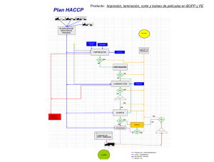 Diagrama de Proceso HACCP: Producción de Film BOPP y PE