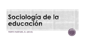 Sociología de la Educación: Teoría y Práctica