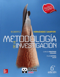 Metodología de la investigación