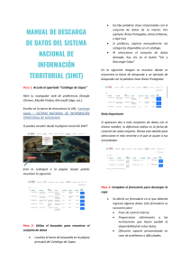 Manual de Descarga de Datos SINIT Honduras