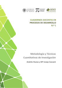 Metodología Cuantitativa: Investigación en Desarrollo