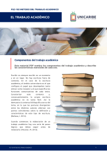 Guía de Trabajo Académico: Estructura y Componentes