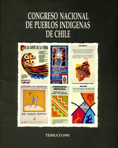 Congreso nacional de pueblos indígenas de Chile, Temuco, 1991