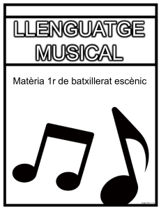 Dossier LLENGUATGE MUSICAL (1)