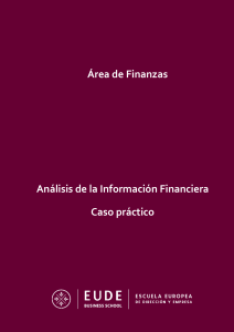 Caso Práctico Análisis de información financiera