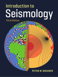 Indes introduction to sismology