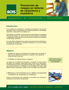 Prevención de Riesgos en Carpintería: Guía de Seguridad