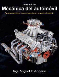 Manual de Mecánica del Automóvil Ing. Miguel D'Addario