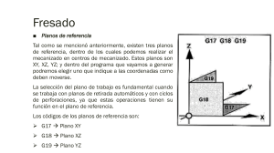 Clase 7 y 8 - Programación CNC