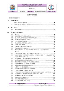 INFORME ANALISIS DE AGUAS