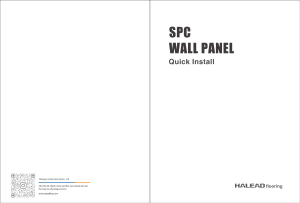 SPC Wall Panel Decor