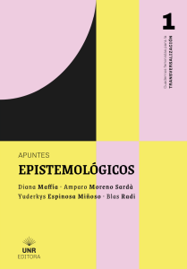 Espinosa Miñoso Apuntes Epistemológicos