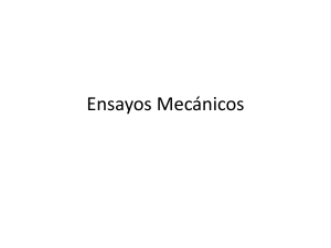 Ensayos Mecánicos: Tensión, Compresión, Impacto y Flexión