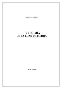 Economía de la edad de piedra accesible 