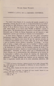 América Latina en la Historia Universal