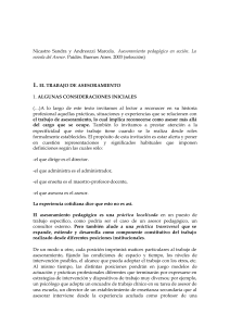 Asesoramiento Pedagógico: Práctica Especializada en Situación