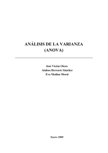 Análisis de la Varianza (ANOVA): Guía Estadística