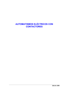 Automatismos Eléctricos con Contactores: Manual Práctico