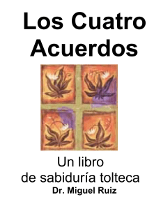 LOS CUATRO ACUERDOS-Miguel Ruiz