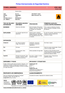 Fichas Internacionales de Seguridad Quim