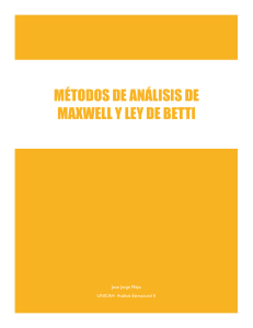 Investigación Teorema de Maxwell - Betti Jose Jorge Mejia Romero