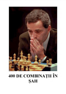 Anonymous - 400 Combinations in Chess (Romanian) compressed