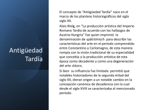 Antigüedad Tardía: Constantino y Transformación Cultural