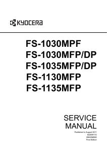 Kyocera FS-1030MFP Service manual (1)