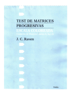 TEST DE RAVEN PARA IMPRIMIR