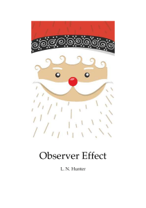 Observer Effect – A Christmas Story