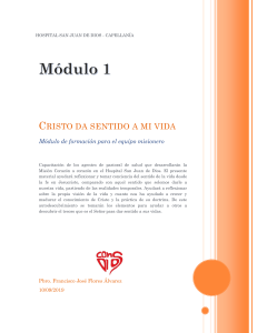 Curso de evangelización de la cultura. Módulo 1: Cristo da sentido a mi vida