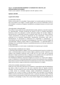 EL SUJETO RELIGIOSO MODERNO Y LO SAGRADO EN EL SIGLO XXI: ¿UN REENCANTAMIENTO DEL MUNDO?