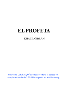 01. El profeta autor Khalil Gibrán