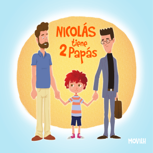 Nicolás tiene dos papás