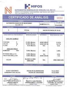 Ortofosfato 1012-6A