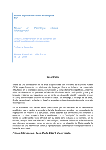 Estudio de Caso: Intervención Autismo en Escuela