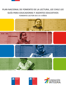 Lectura temprana fundación INTEGRA