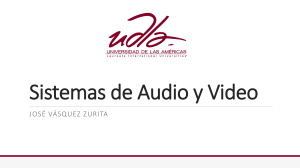 Sistemas de Audio y Video: Formatos y Tecnologías