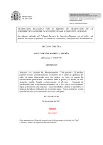 CASE OF LEÓN MADRID v. SPAIN - [Spanish Translation]