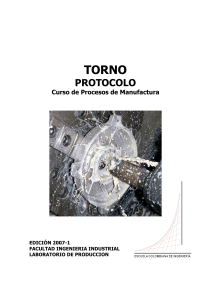 TORNO PROTOCOLO Curso de Procesos de Man