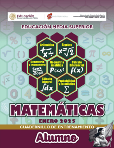 Cuadernillo del Alumno - Matemáticas 2025